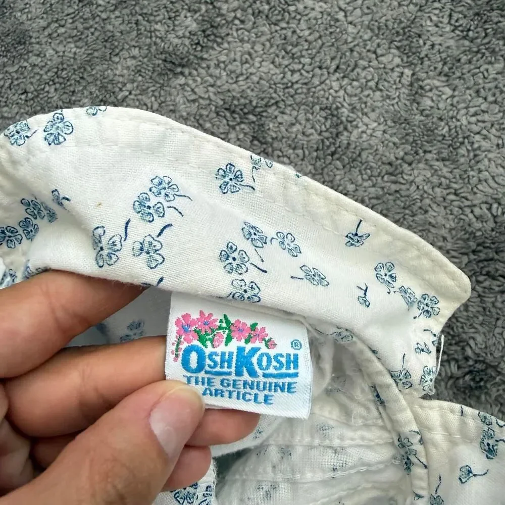 Vintage OshKosh B'gosh white dress